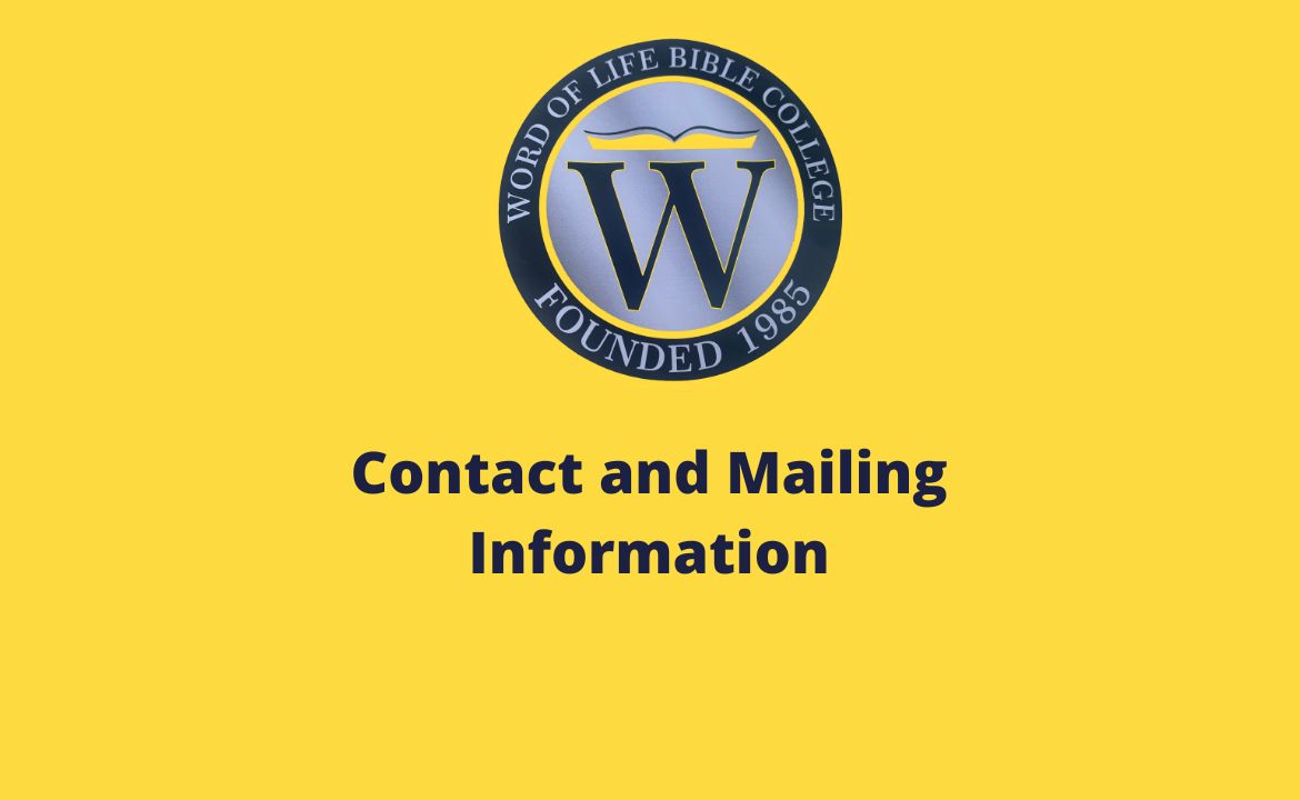 WOLBC Contact and Mailing Information