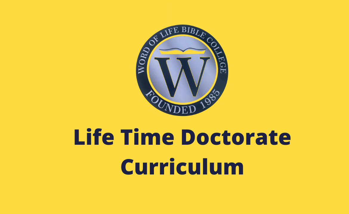 Life Time Doctorate Curriculum